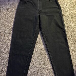 Levi's 550 Black Relaxed Jeans Classic Fit